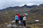 Caminhada no Parque Nacional Cajas, na região de Cuenca, no Equador